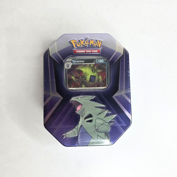 Pokemon Triple Whammy Tins Darkrai Slaking Tyranitar - Set of 3 - Factory Sealed - Picture 5 of 10